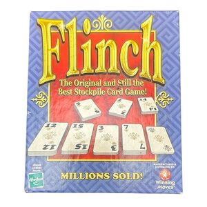 Hasbro Flinch The Original‎ Still the Best Stockpile Card Game Ages 7 to Adult